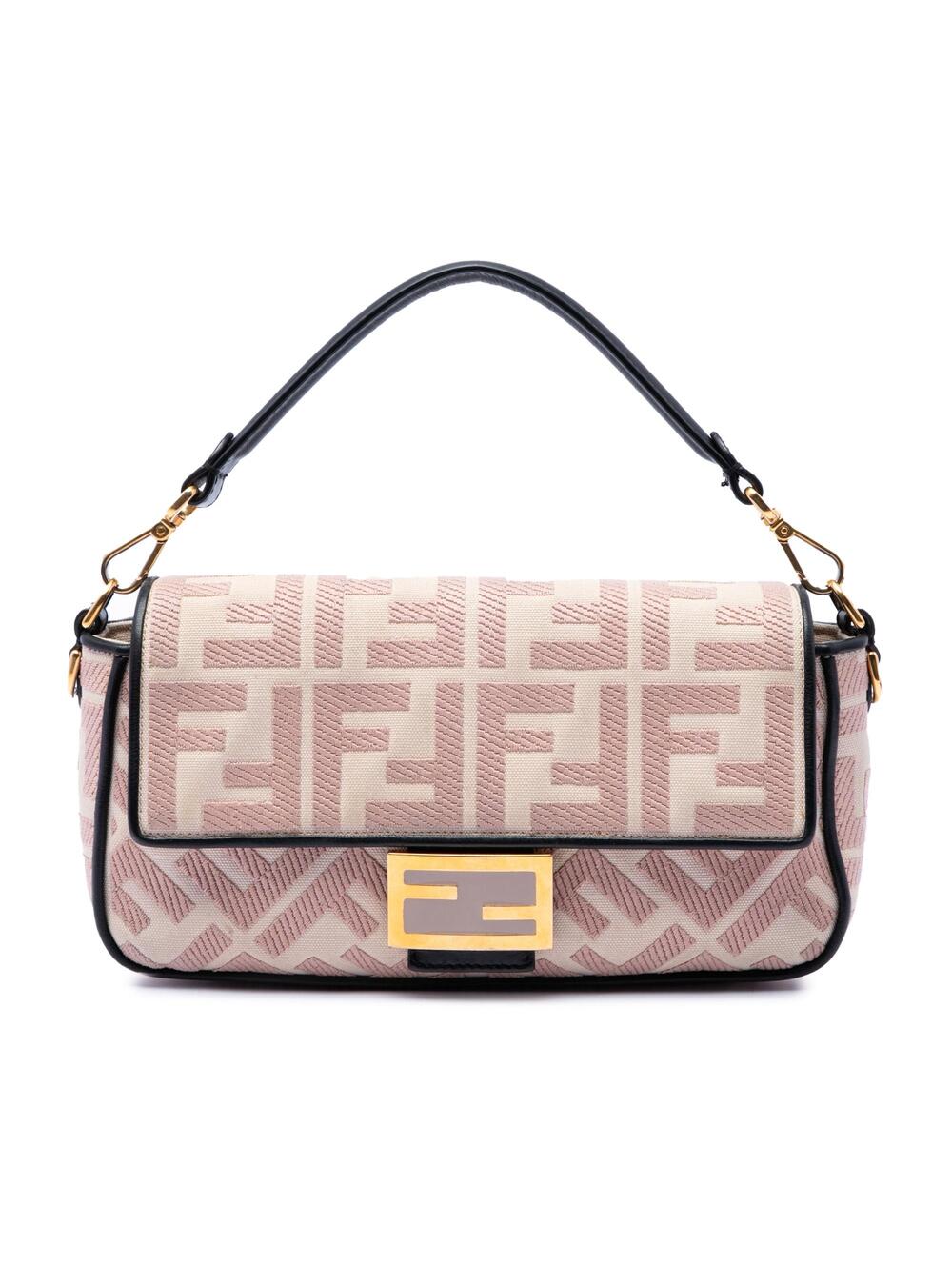 Fendi Baguette Nm Bag Zucca Embroidered #376478F18B
